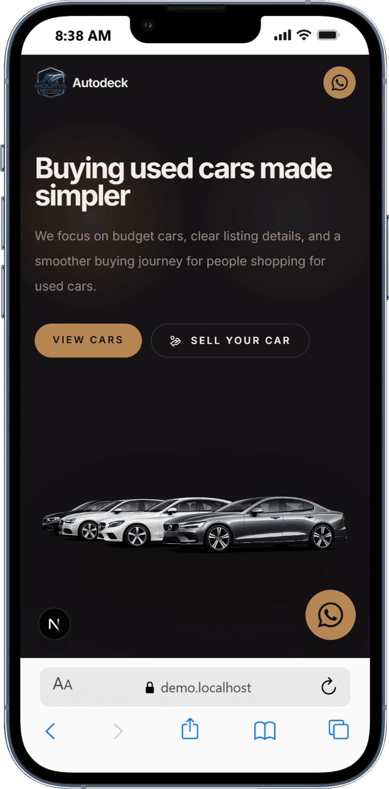 Classic iPhone mockup